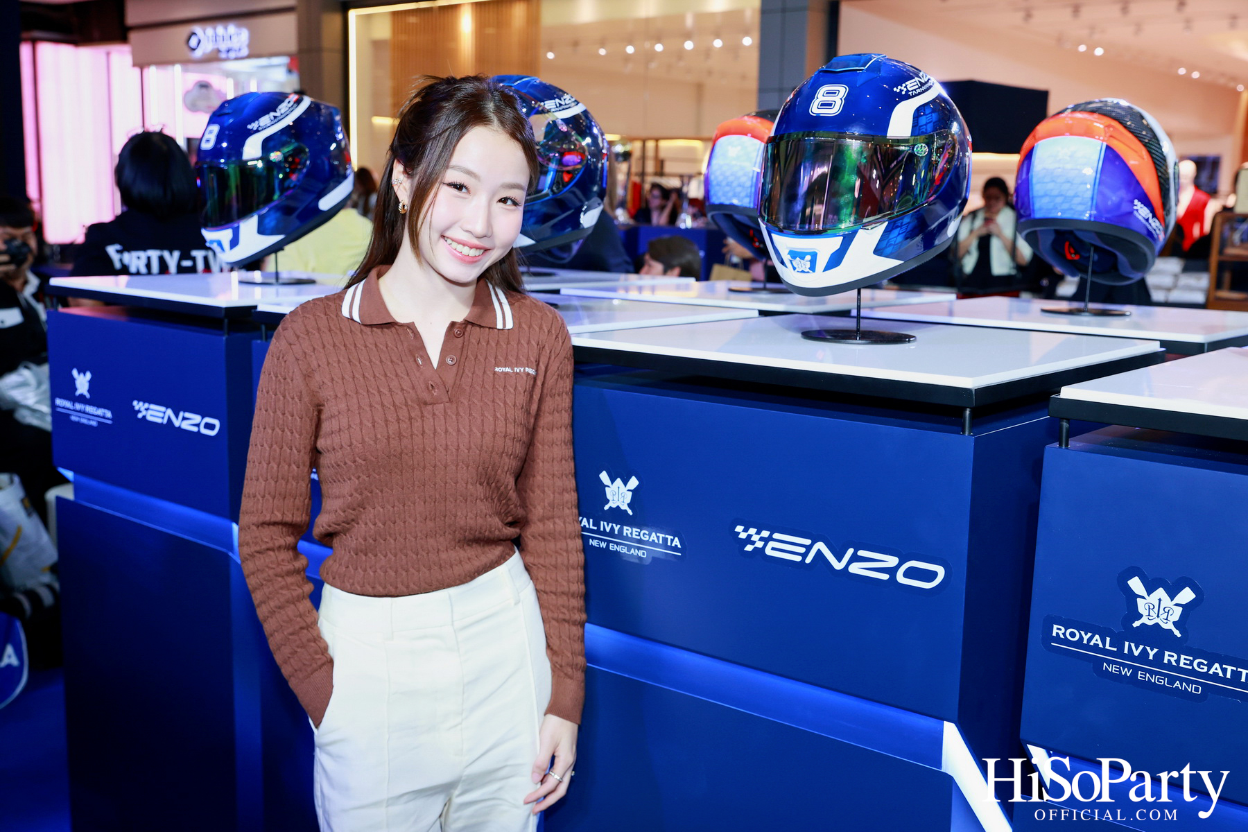 งานเปิดตัวคอลเลกชันพิเศษ ROYAL IVY REGATTA x  ENZO T.
