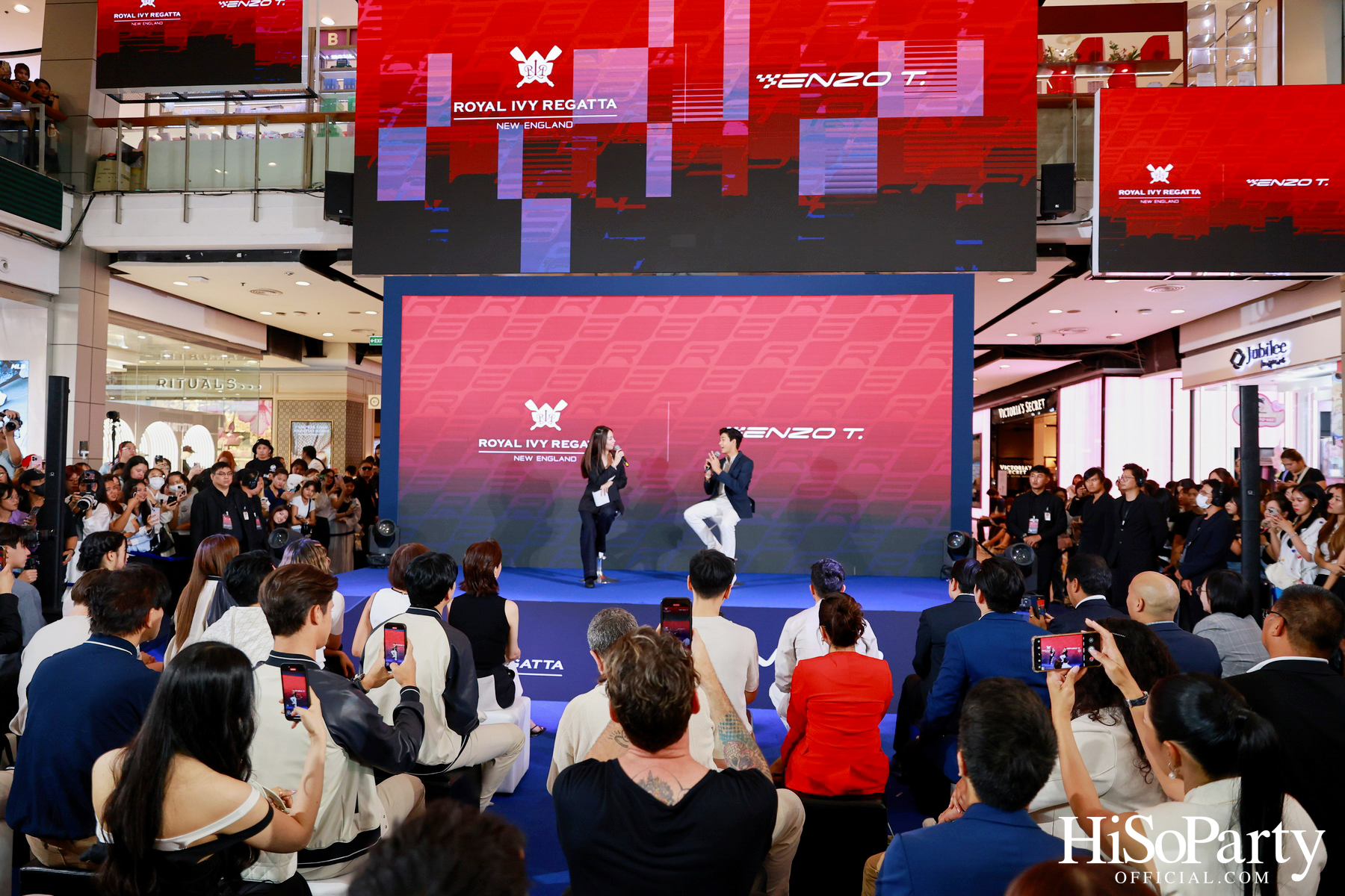 งานเปิดตัวคอลเลกชันพิเศษ ROYAL IVY REGATTA x  ENZO T.