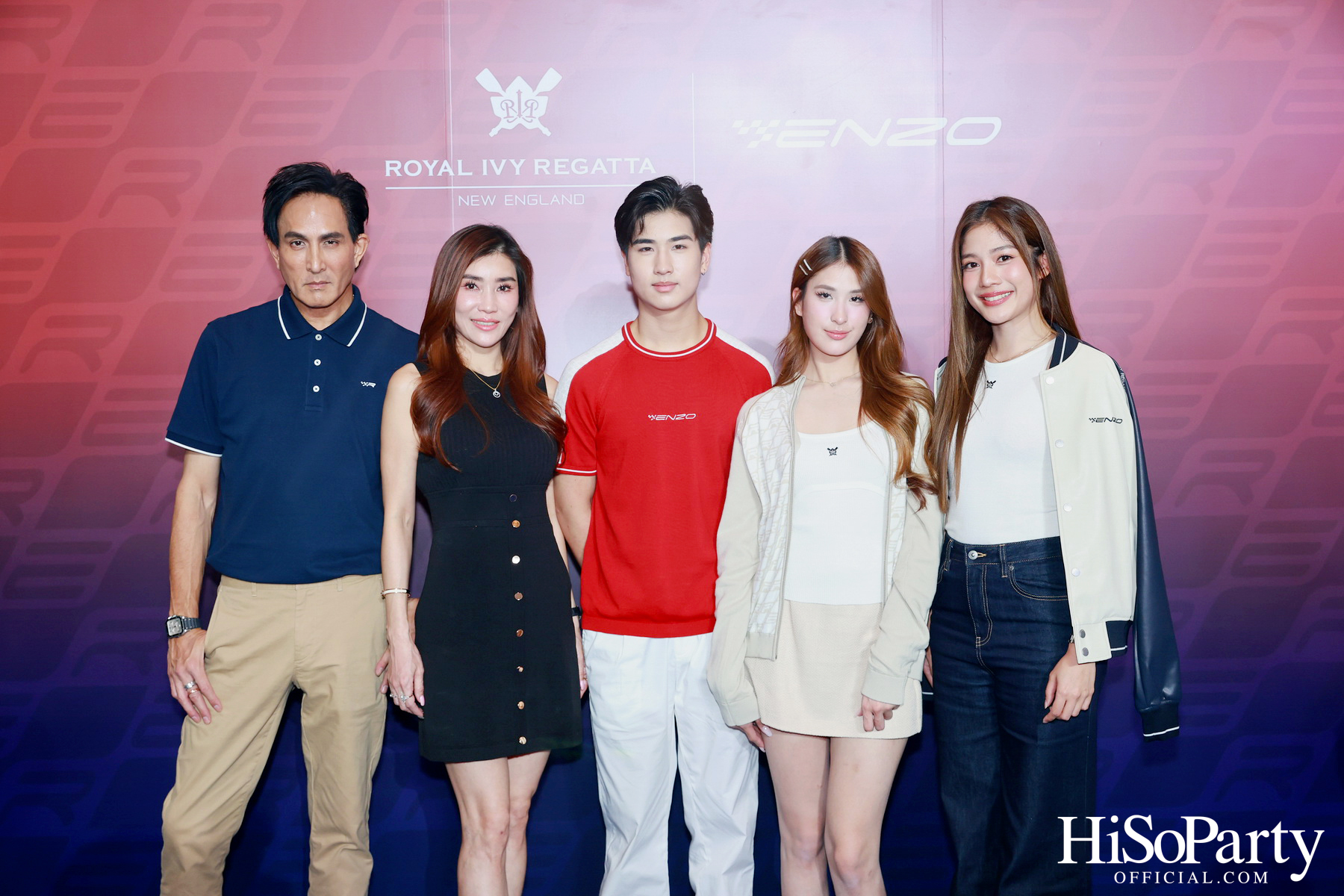 งานเปิดตัวคอลเลกชันพิเศษ ROYAL IVY REGATTA x  ENZO T.