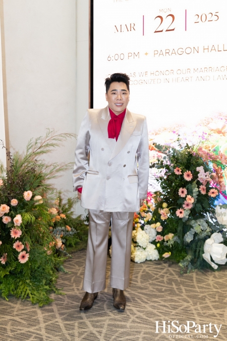 #WandOlandofLove งานฉลองมงคลสมรสของ คุณวู้ดดี้ – วุฒิธร มิลินทจินดา และ คุณโอ๊ต – อัครพล จับจิตรใจดล