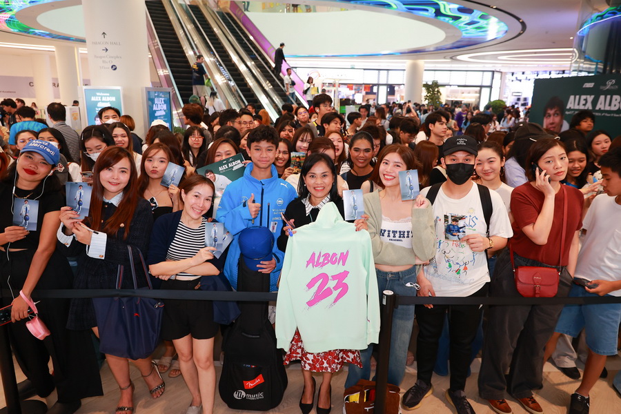 สยามพารากอน มอบประสบการณ์ระดับโลกกับงาน  ‘Alex Albon Bangkok Fan Meeting Presented by Siam Paragon’ 