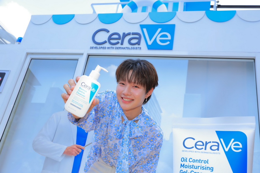 CeraVe Summer Playland อันล็อคผิวใส ซัมเมอร์นี้สนุกแบบไม่กลัวสิว ชวนทุกคนมาดูแลผิวให้ปังกลางสยามสแควร์