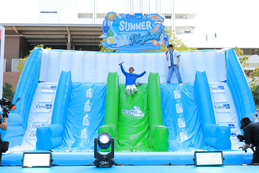 CeraVe Summer Playland อันล็อคผิวใส ซัมเมอร์นี้สนุกแบบไม่กลัวสิว ชวนทุกคนมาดูแลผิวให้ปังกลางสยามสแควร์