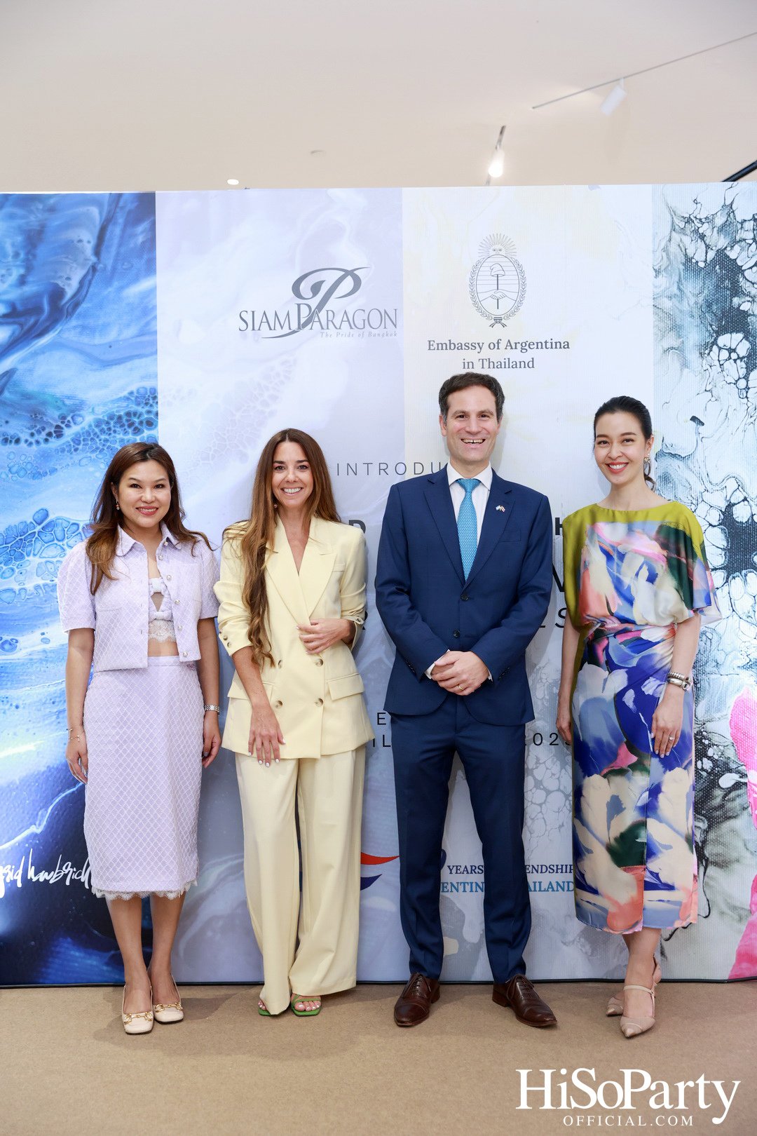 งานเปิดนิทรรศการ Songkran Water & Petals