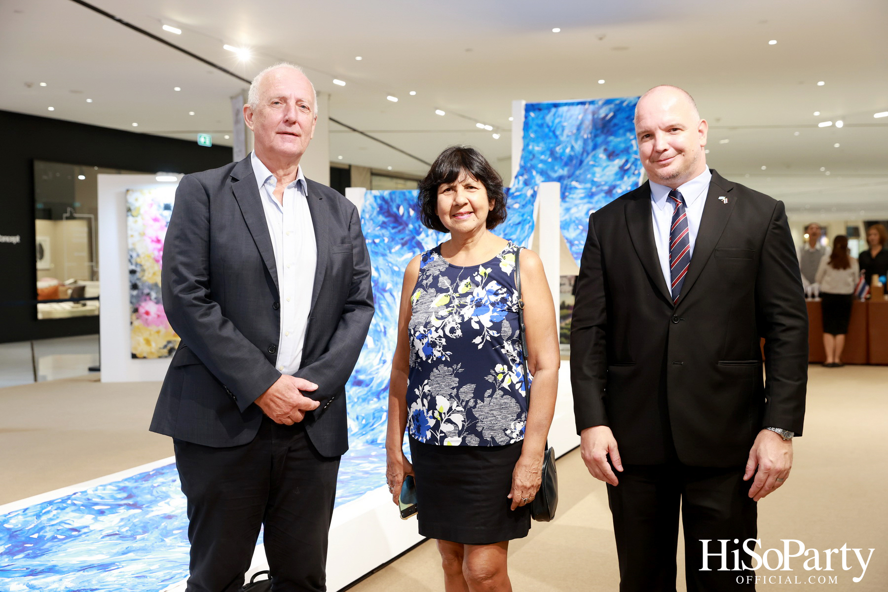 งานเปิดนิทรรศการ Songkran Water & Petals