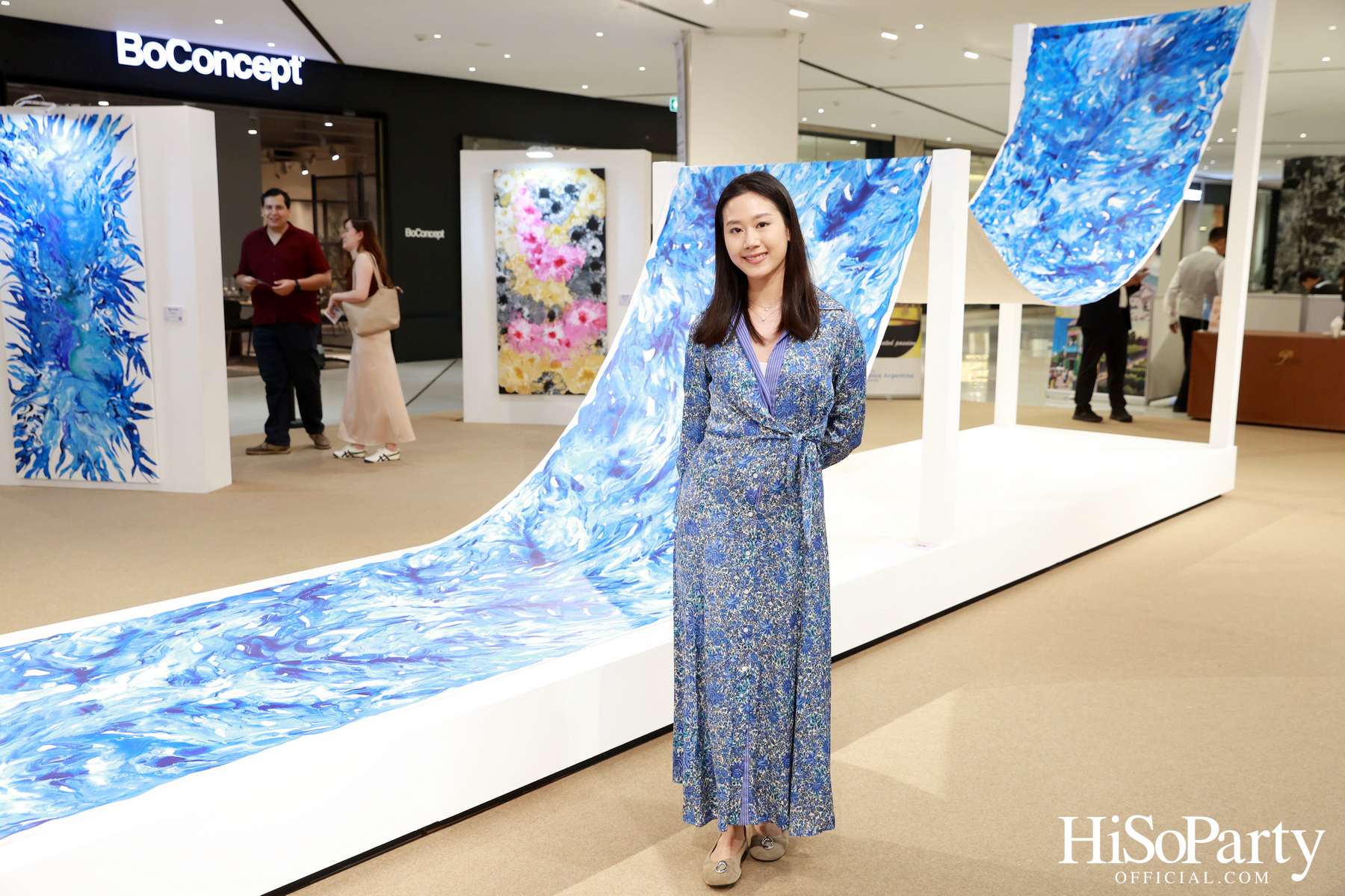 งานเปิดนิทรรศการ Songkran Water & Petals