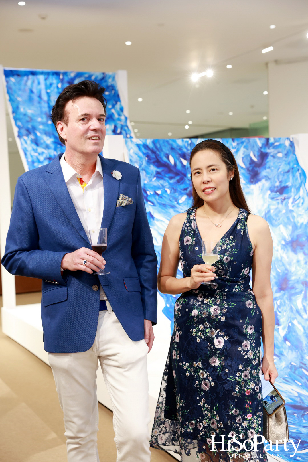 งานเปิดนิทรรศการ Songkran Water & Petals