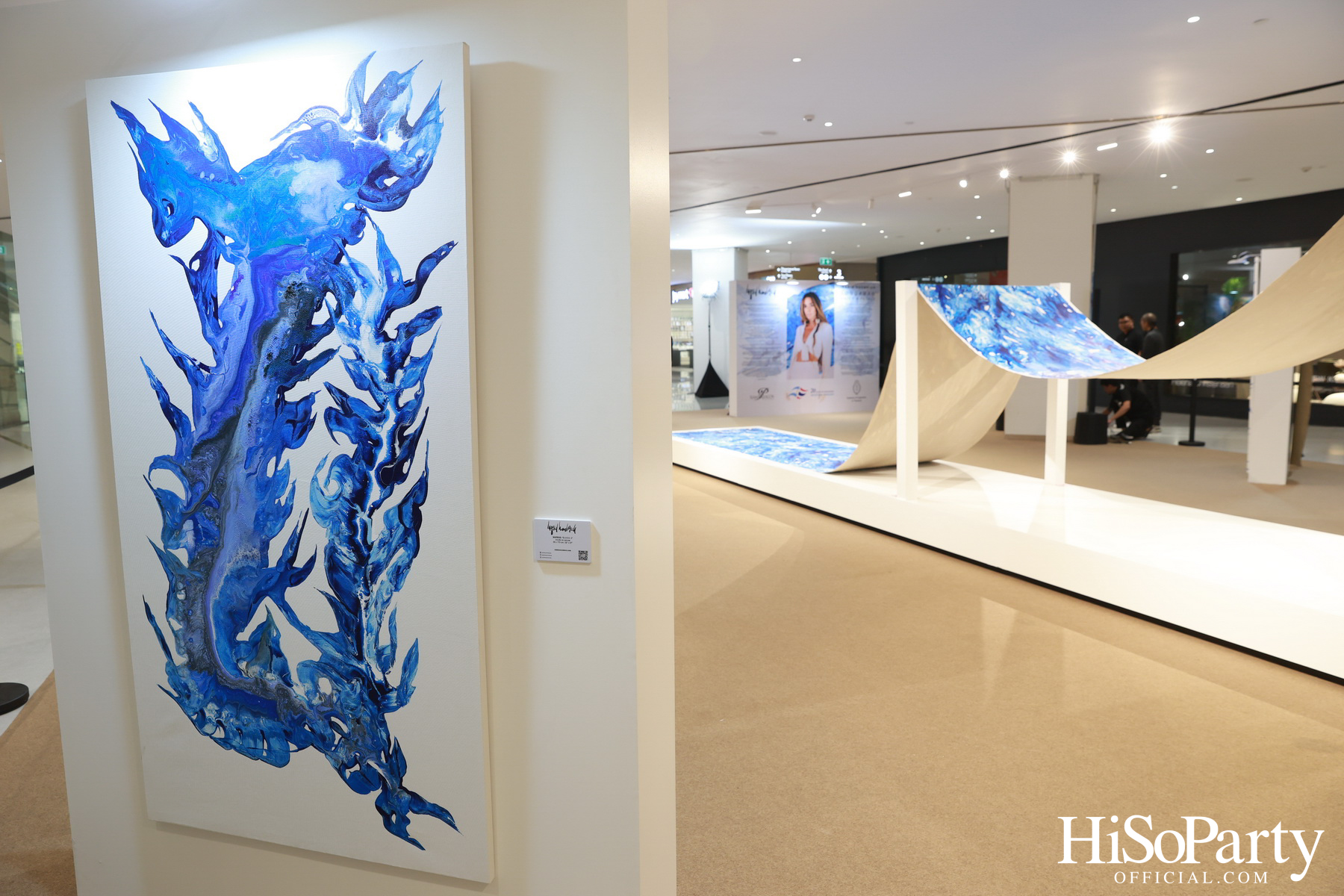 งานเปิดนิทรรศการ Songkran Water & Petals