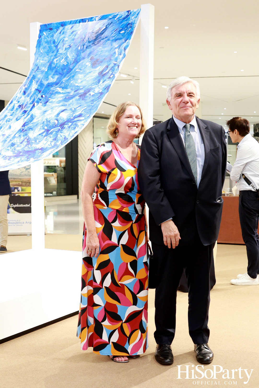 งานเปิดนิทรรศการ Songkran Water & Petals