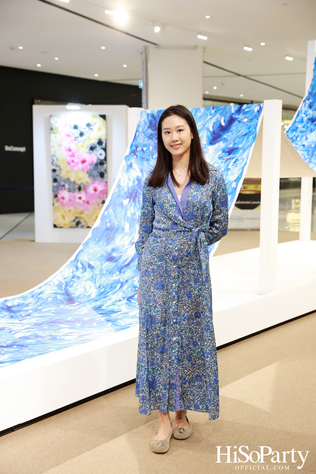 งานเปิดนิทรรศการ Songkran Water & Petals