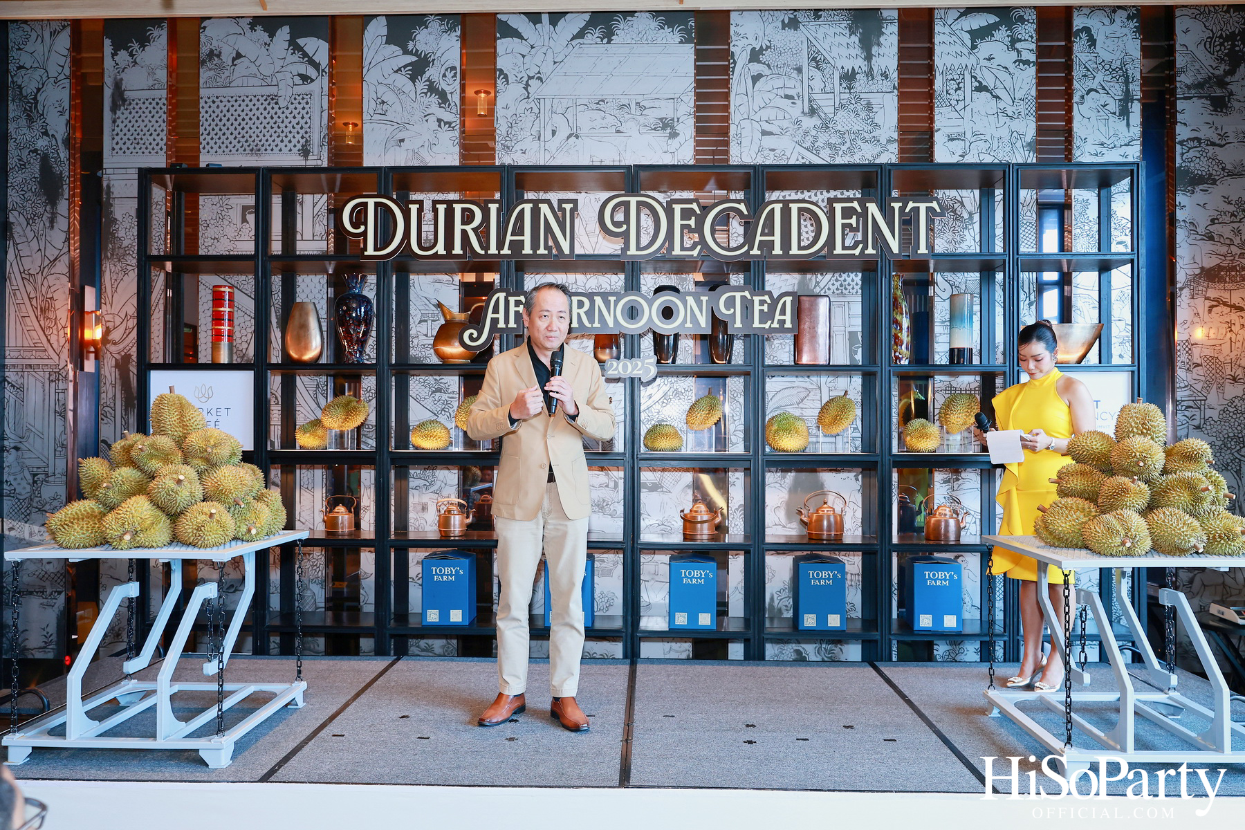 โรงแรมไฮแอท รีเจนซี่ กรุงเทพฯ สุขุมวิท เปิดตัว Durian Decadent Afternoon Tea ต้อนรับซัมเมอร์ด้วยเซตไฮทีสุดหรูจากทุเรียนหมอนทองพรีเมียม