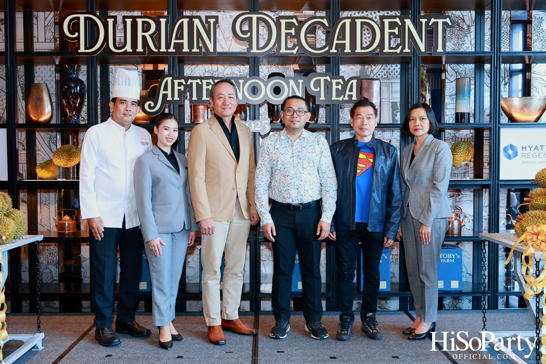 โรงแรมไฮแอท รีเจนซี่ กรุงเทพฯ สุขุมวิท เปิดตัว Durian Decadent Afternoon Tea ต้อนรับซัมเมอร์ด้วยเซตไฮทีสุดหรูจากทุเรียนหมอนทองพรีเมียม
