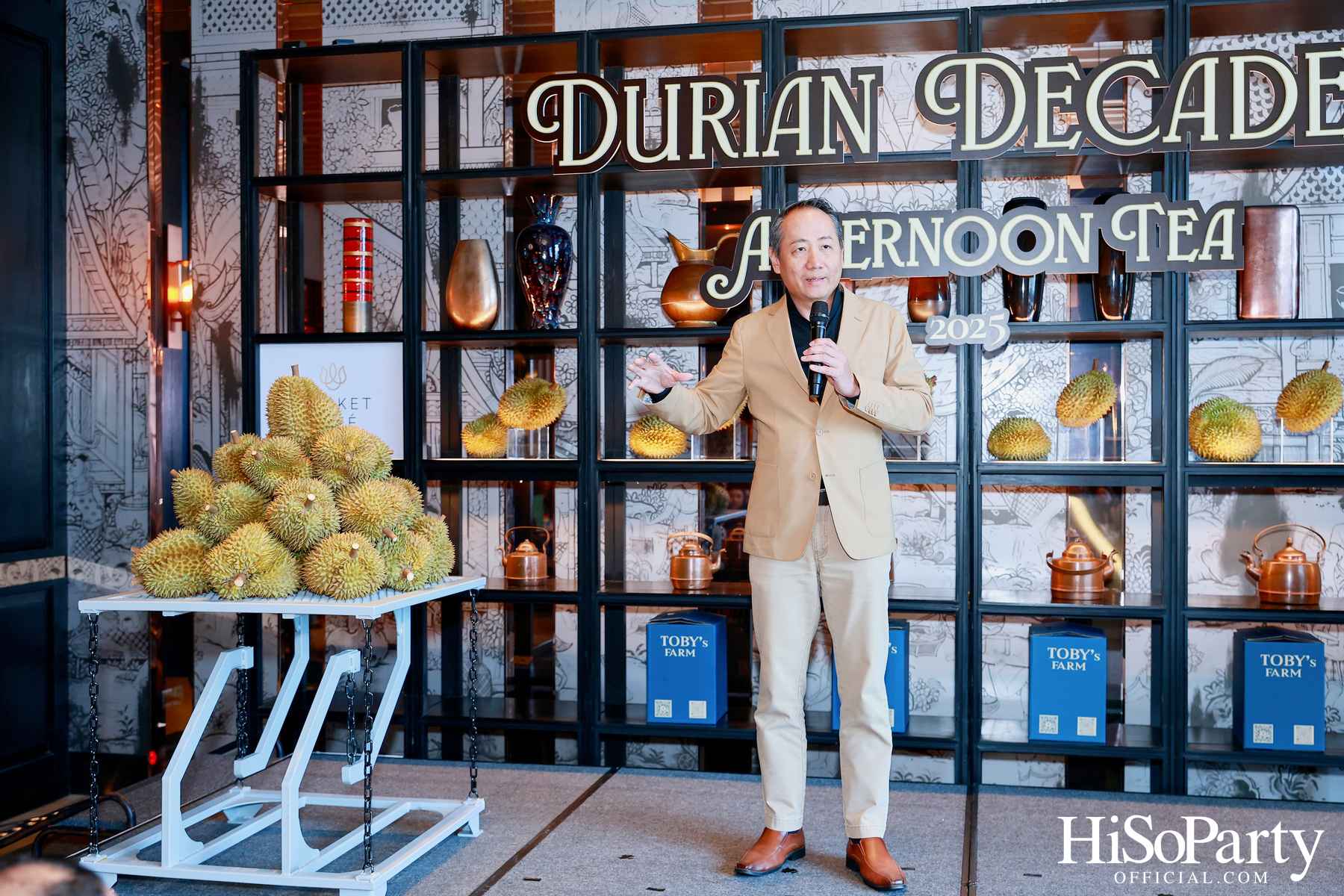 โรงแรมไฮแอท รีเจนซี่ กรุงเทพฯ สุขุมวิท เปิดตัว Durian Decadent Afternoon Tea ต้อนรับซัมเมอร์ด้วยเซตไฮทีสุดหรูจากทุเรียนหมอนทองพรีเมียม