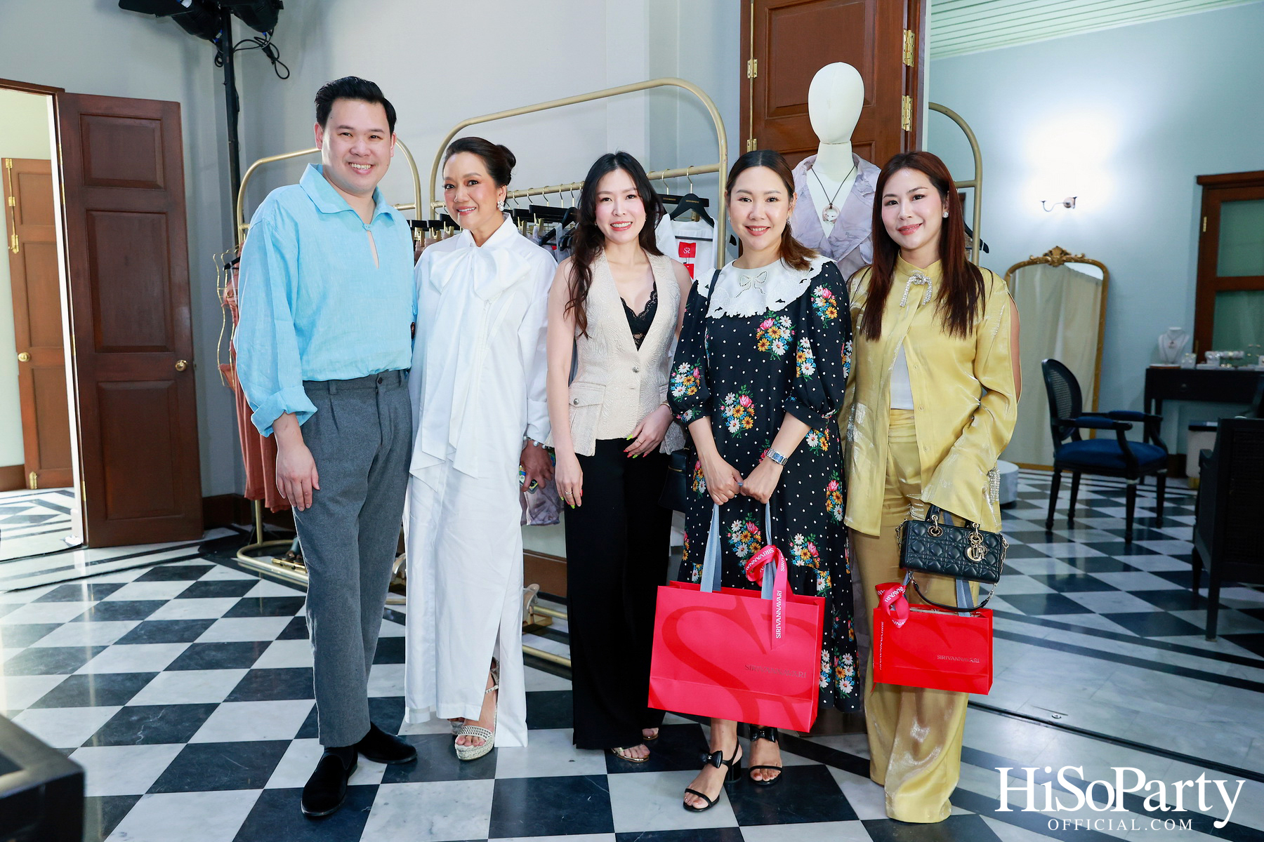 HiSoParty จัด Exclusive Event เชิญแขกคนพิเศษร่วมชมคอลเลกชันใหม่จากแบรนด์ SIRIVANNAVARI ณ บ้านเลขที่ 1