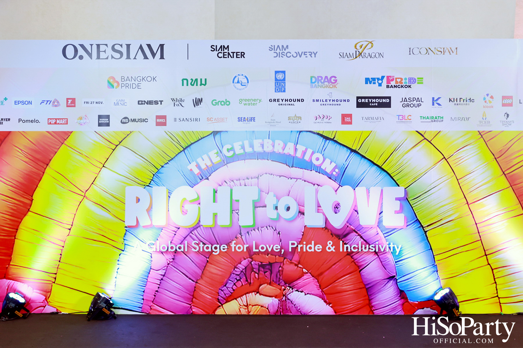 สยามพิวรรธน์ ผนึกกำลังพันธมิตร จัดแถลงข่าว Bangkok Pride Festival 2025 และ The Celebration: Right to Love 2025