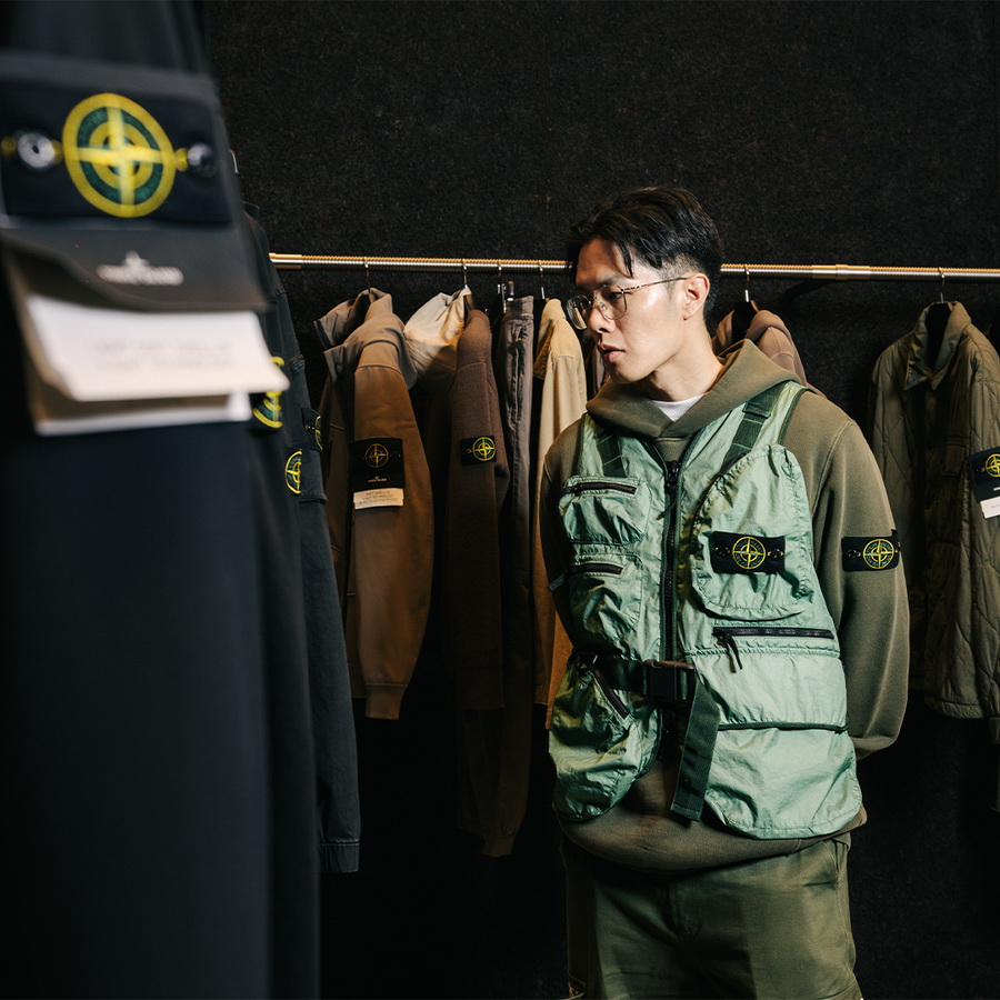 STONE ISLAND แห่งแรกในประเทศไทย ณ คิง เพาเวอร์ รางน้ำ