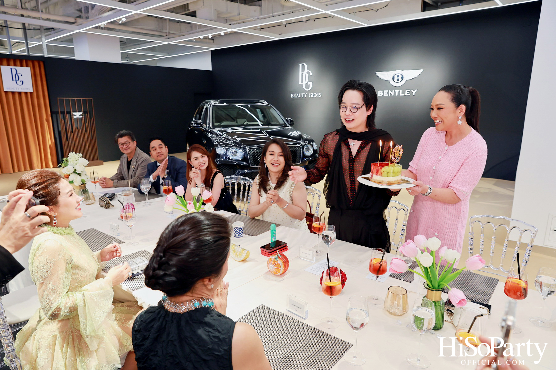 HiSoParty เชิญแขกคนพิเศษร่วมสัมผัส 'THE ULTIMATE LUXURY EXPERIENCE' โดย BEAUTY GEMS x BENTLEY BANGKOK