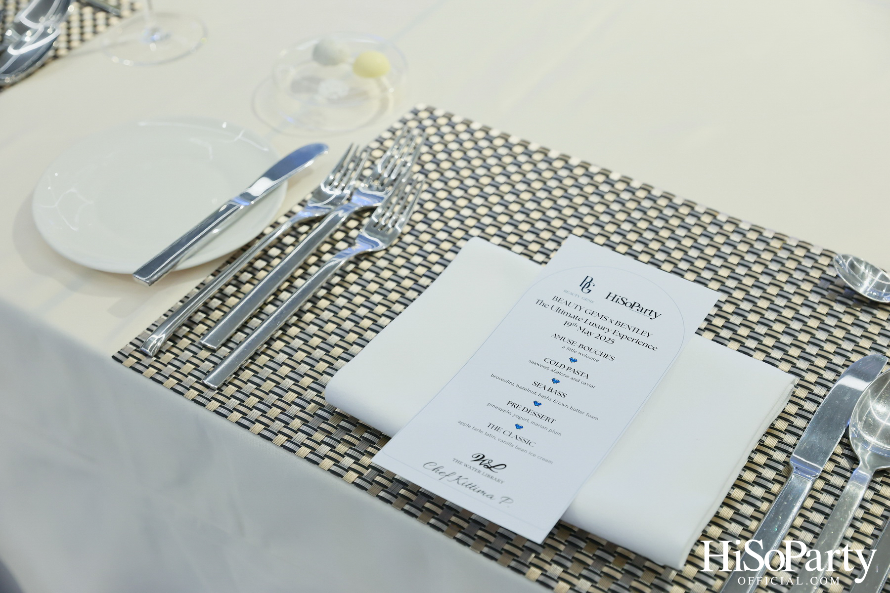 HiSoParty เชิญแขกคนพิเศษร่วมสัมผัส 'THE ULTIMATE LUXURY EXPERIENCE' โดย BEAUTY GEMS x BENTLEY BANGKOK