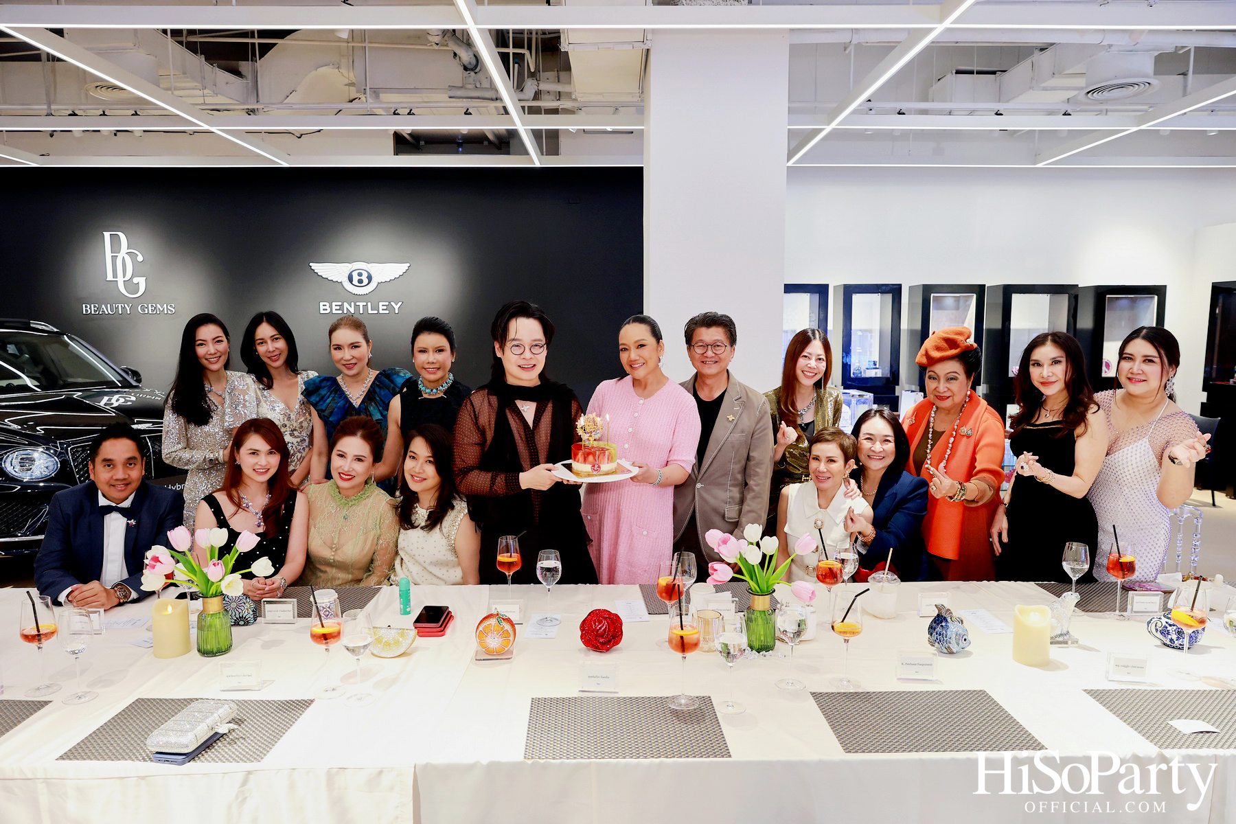 HiSoParty เชิญแขกคนพิเศษร่วมสัมผัส 'THE ULTIMATE LUXURY EXPERIENCE' โดย BEAUTY GEMS x BENTLEY BANGKOK