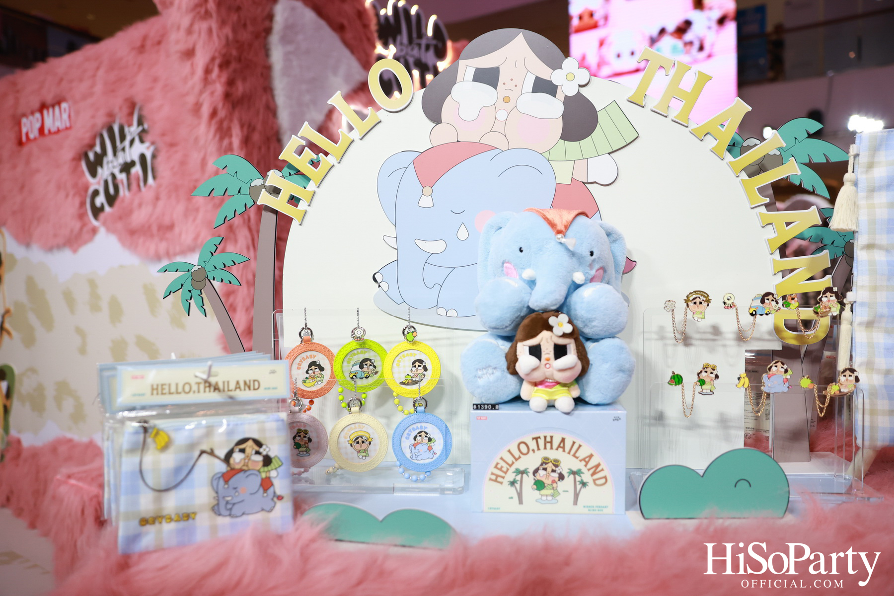 POP MART THAILAND จัดเต็มความน่ารักสุดแสบในงาน ‘CRYBABY LET'S GO WILD BUT CUTIE POP-UP EVENT’