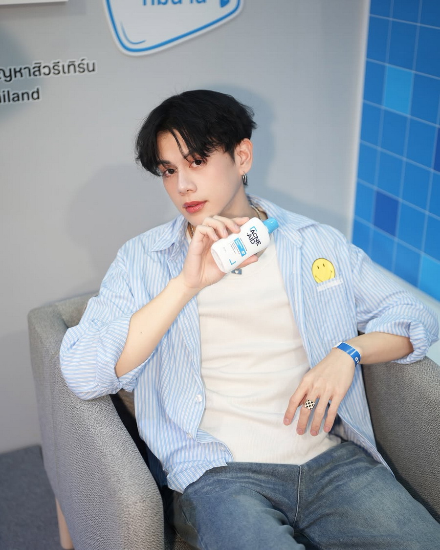 Acne-Aid เปิดตัวคู่พรีเซนเตอร์ใหม่ พร้อมพาวัยรุ่นเคลียร์ใจ–เคลียร์ผิวให้คลีน มูฟออนจากสิวแบบไม่รีเทิร์น