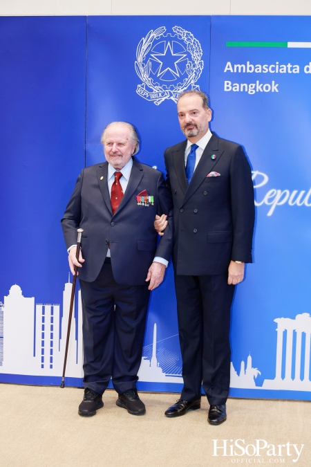 ร่วมเฉลิมฉลอง ‘วันชาติสาธารณรัฐอิตาลี 2568’ ณ ศูนย์การประชุมแห่งชาติสิริกิติ์