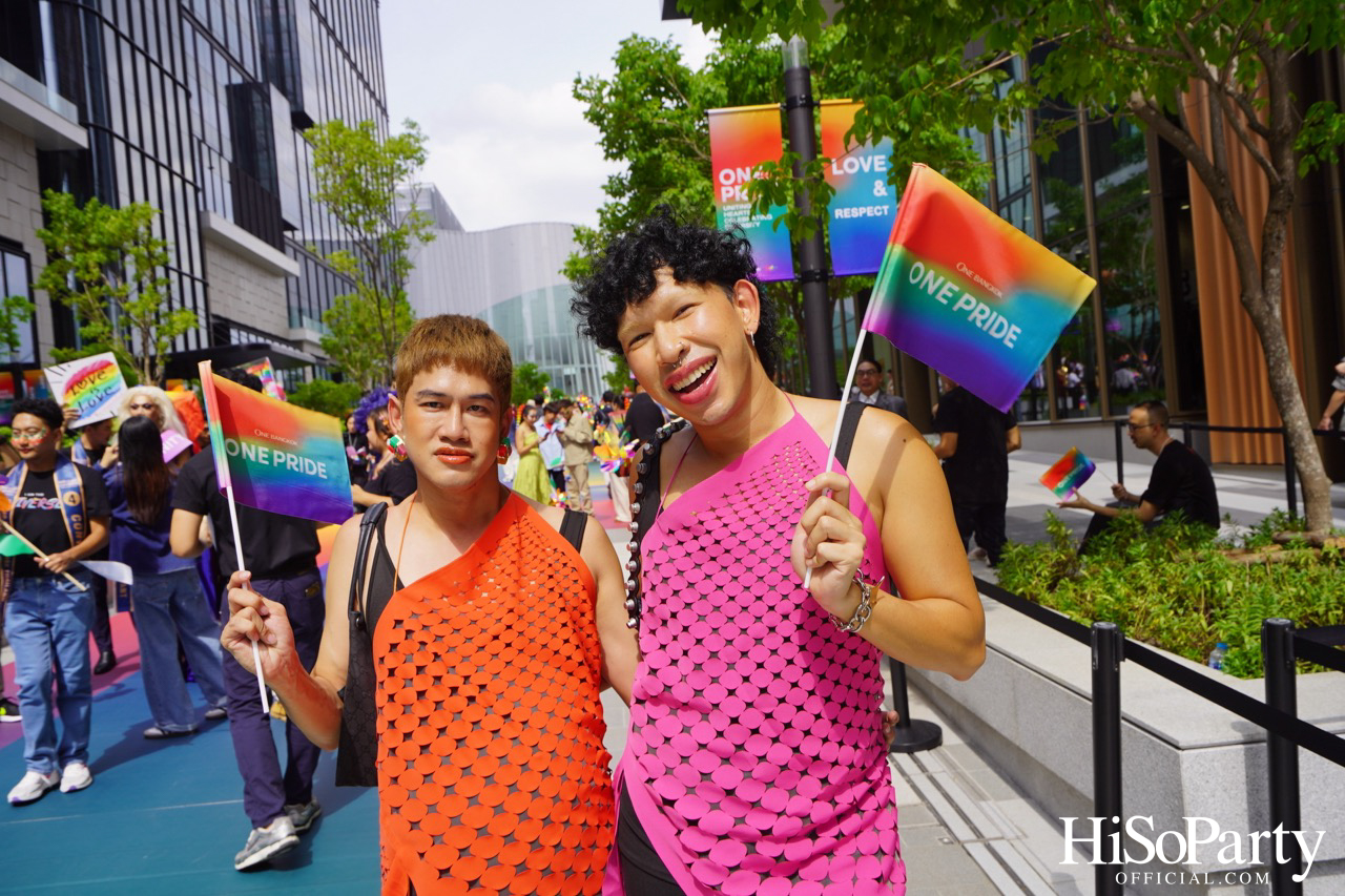 One Bangkok เปิดฉาก Pride Month อย่างยิ่งใหญ่กับ ‘One Bangkok, One Pride’ เฉลิมฉลองเดือนแห่งความภาคภูมิใจ