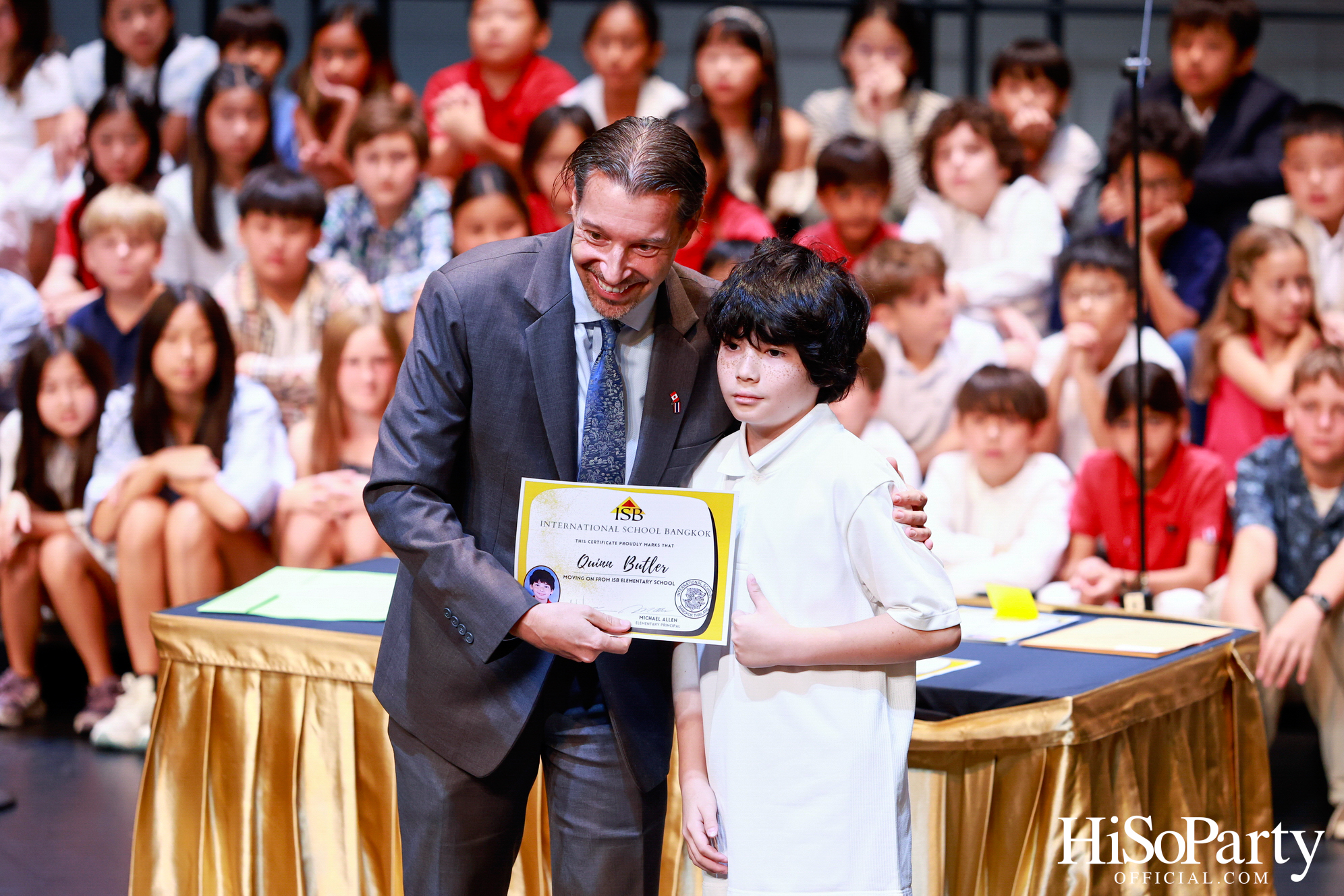Grade 5 Moving on Ceremony at ISB Cultural Convention Theatre