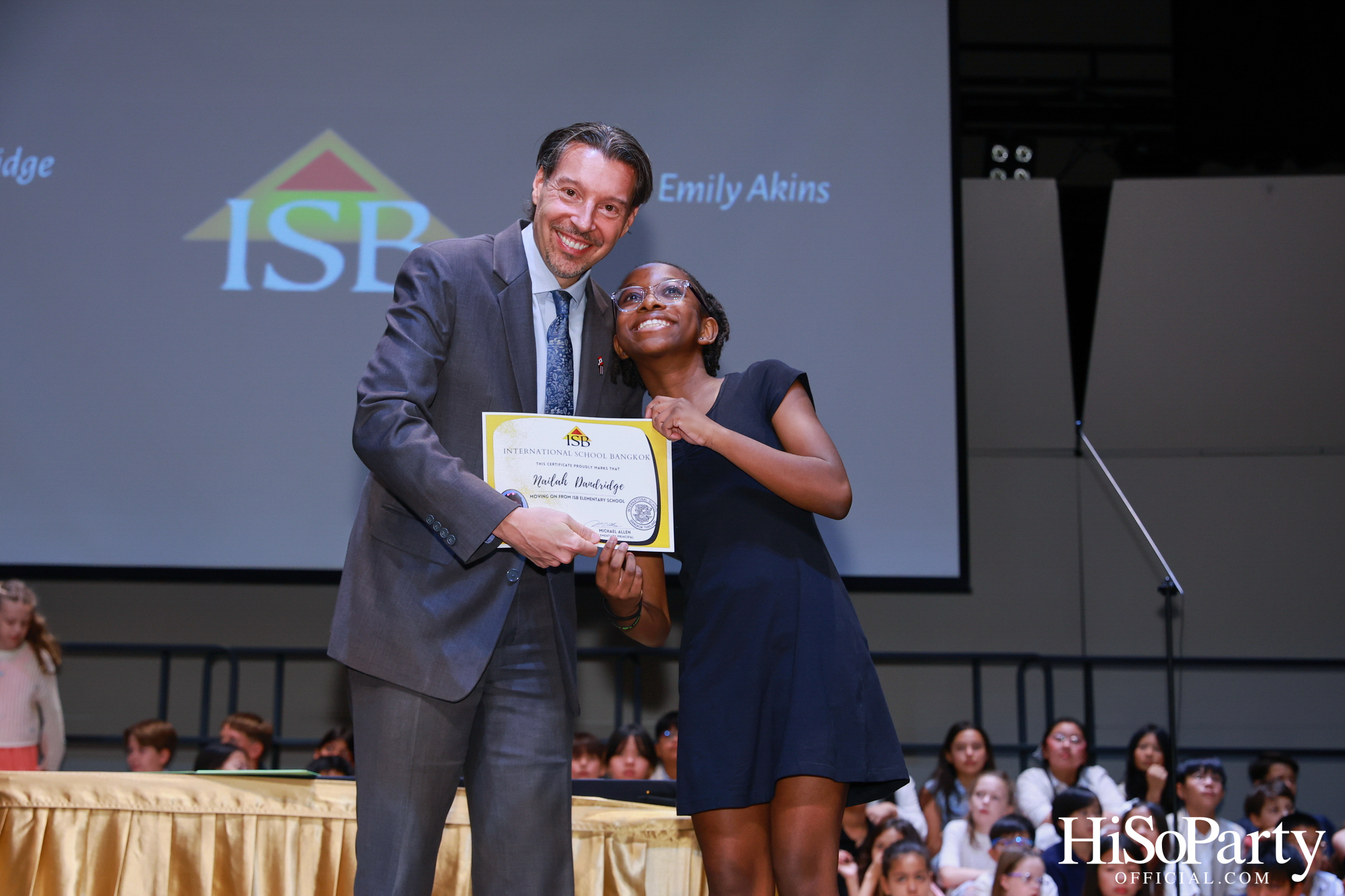 Grade 5 Moving on Ceremony at ISB Cultural Convention Theatre