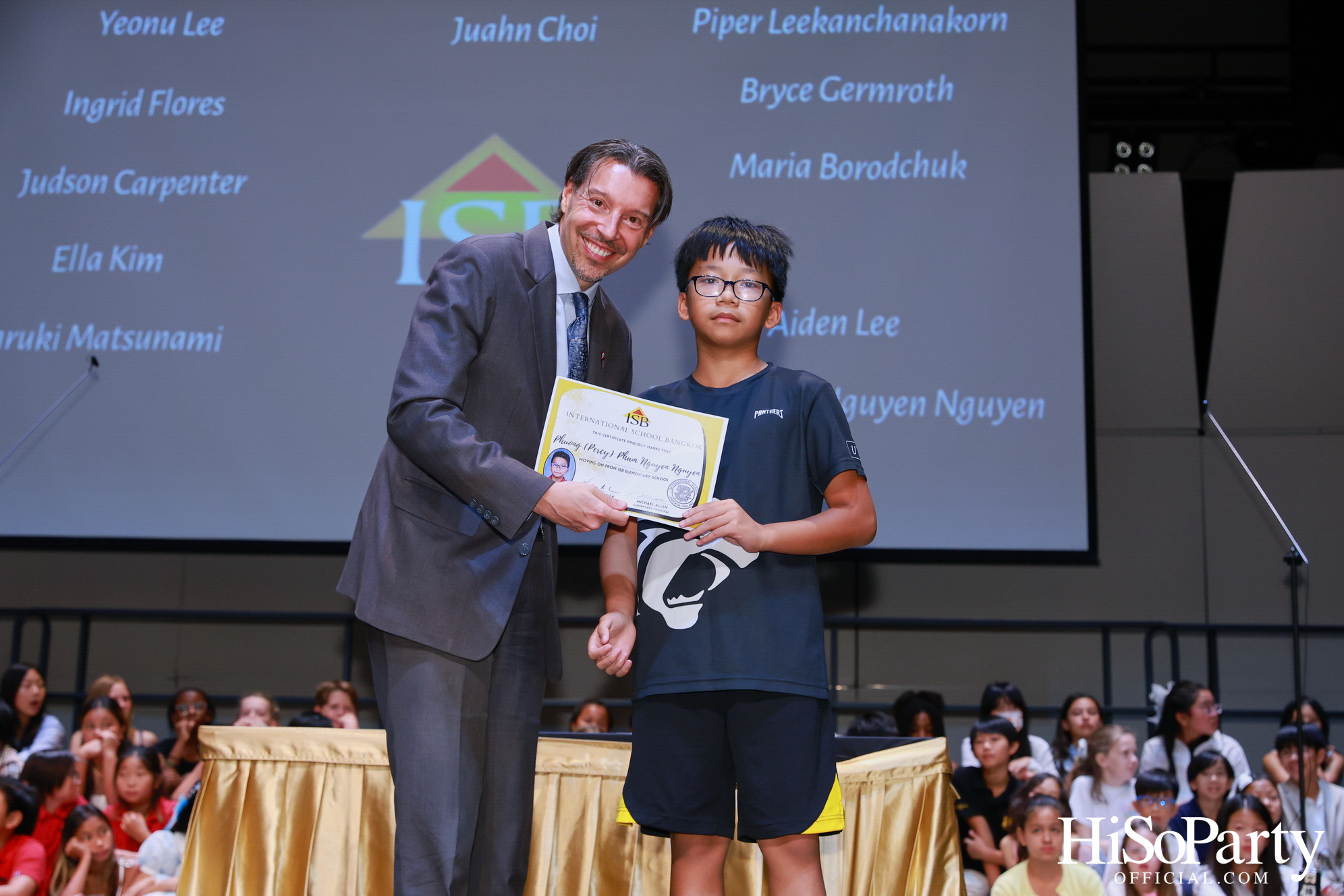 Grade 5 Moving on Ceremony at ISB Cultural Convention Theatre