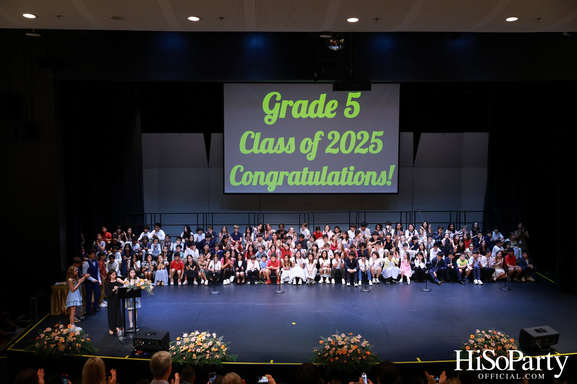 Grade 5 Moving on Ceremony at ISB Cultural Convention Theatre