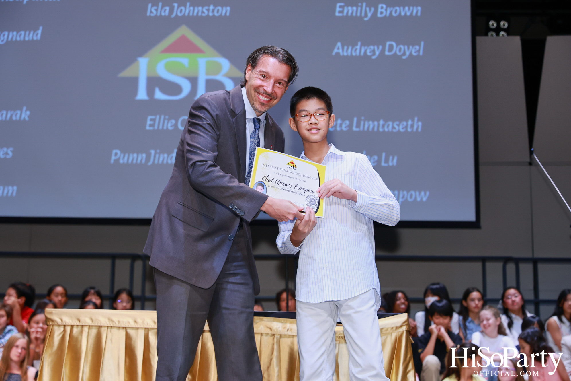 Grade 5 Moving on Ceremony at ISB Cultural Convention Theatre