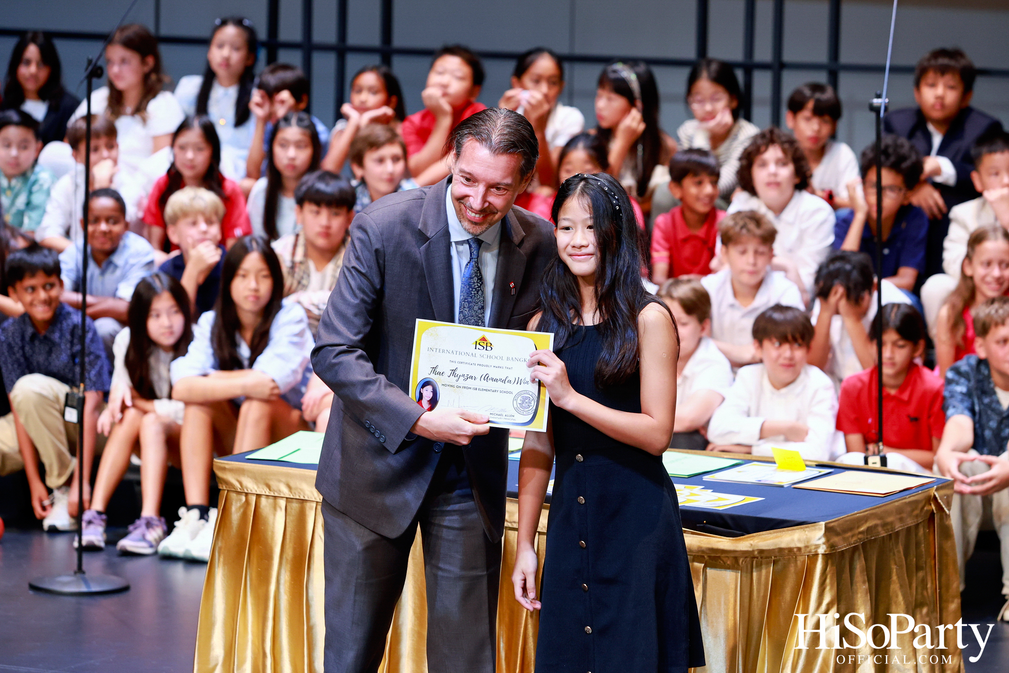 Grade 5 Moving on Ceremony at ISB Cultural Convention Theatre