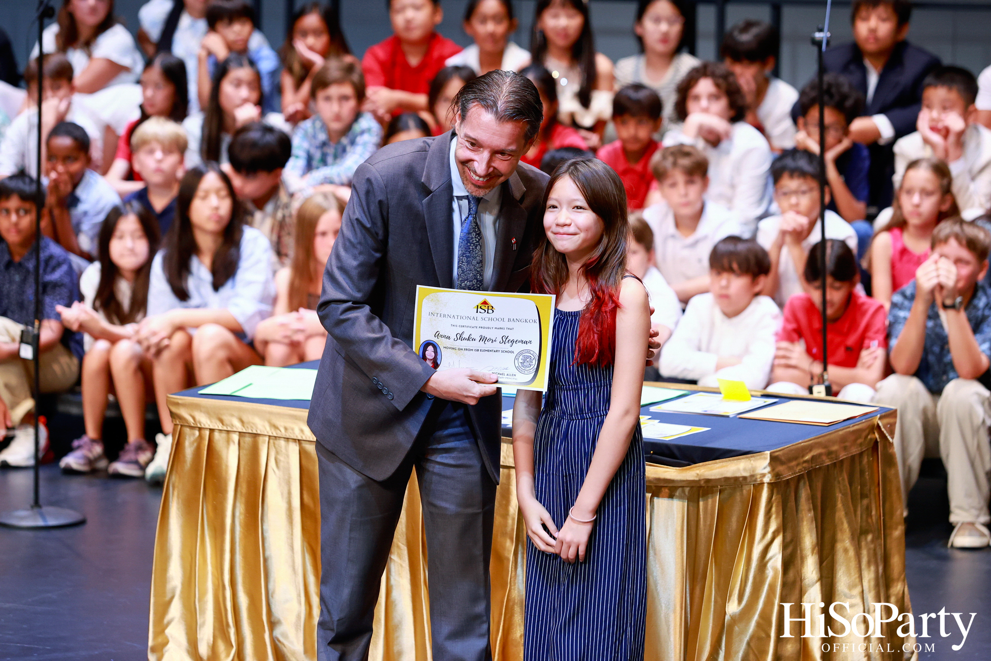 Grade 5 Moving on Ceremony at ISB Cultural Convention Theatre