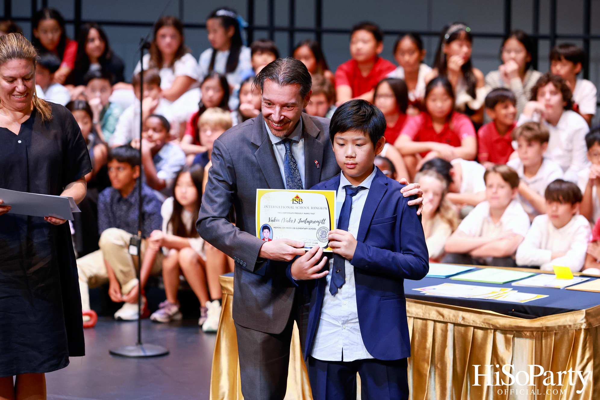 Grade 5 Moving on Ceremony at ISB Cultural Convention Theatre