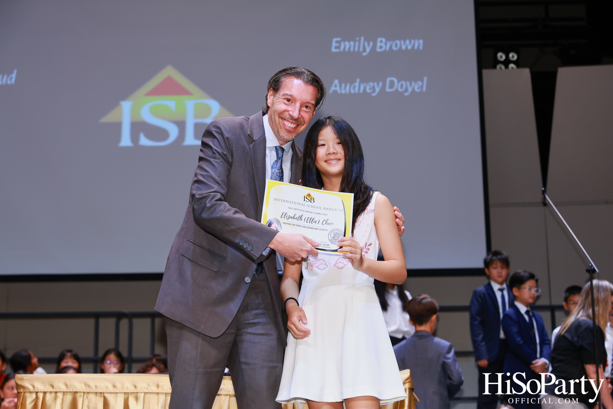 Grade 5 Moving on Ceremony at ISB Cultural Convention Theatre