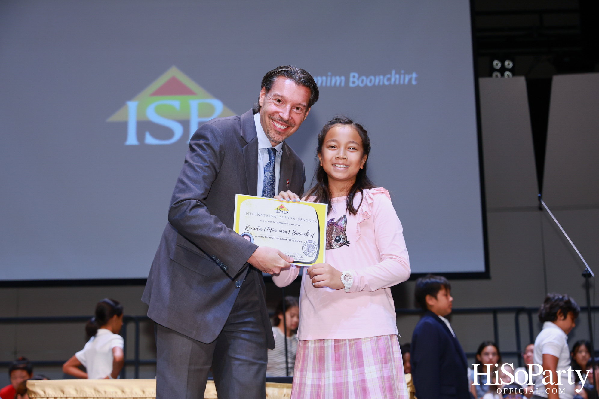 Grade 5 Moving on Ceremony at ISB Cultural Convention Theatre