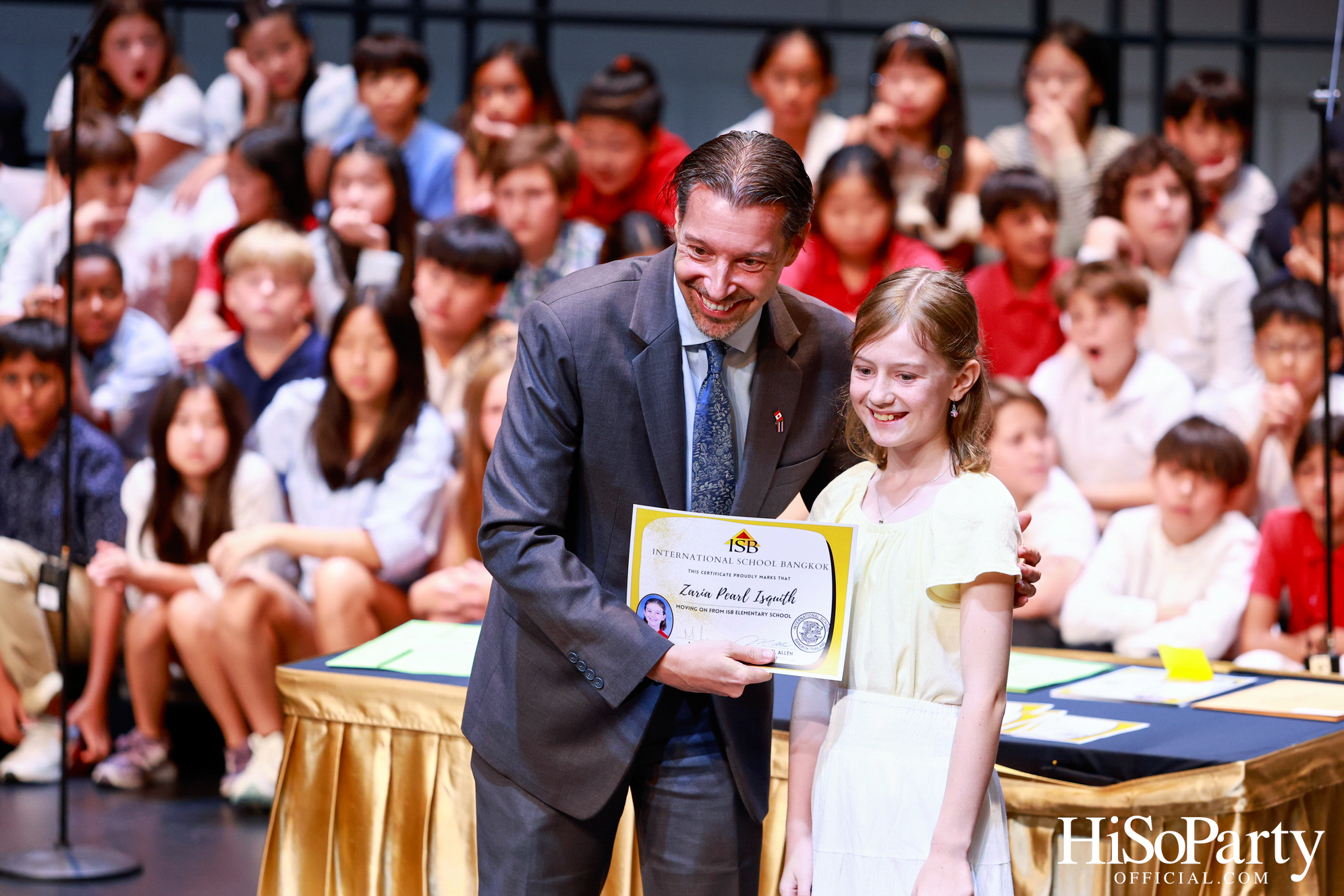 Grade 5 Moving on Ceremony at ISB Cultural Convention Theatre