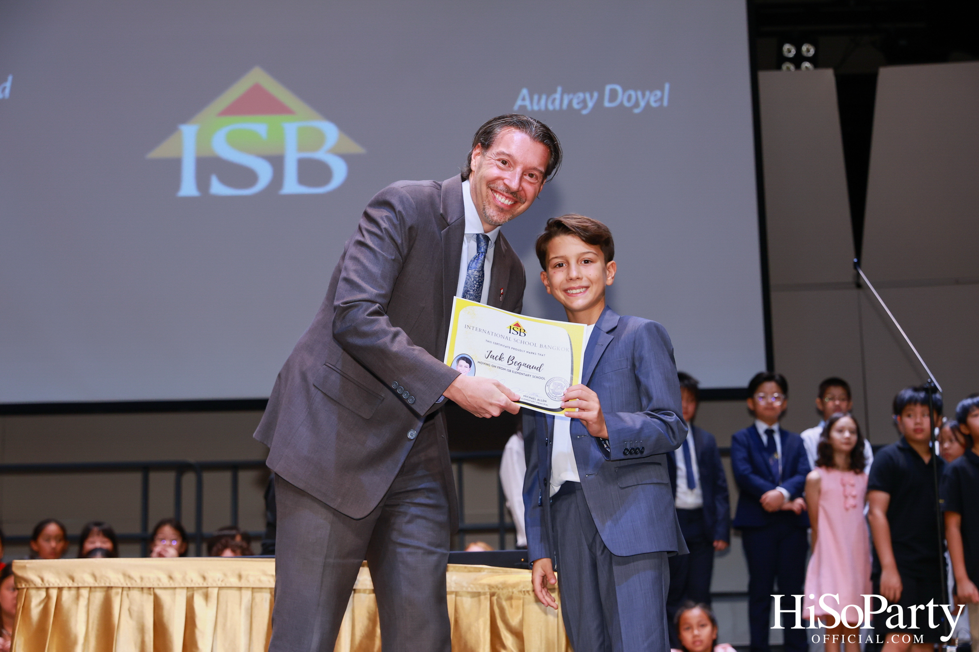 Grade 5 Moving on Ceremony at ISB Cultural Convention Theatre