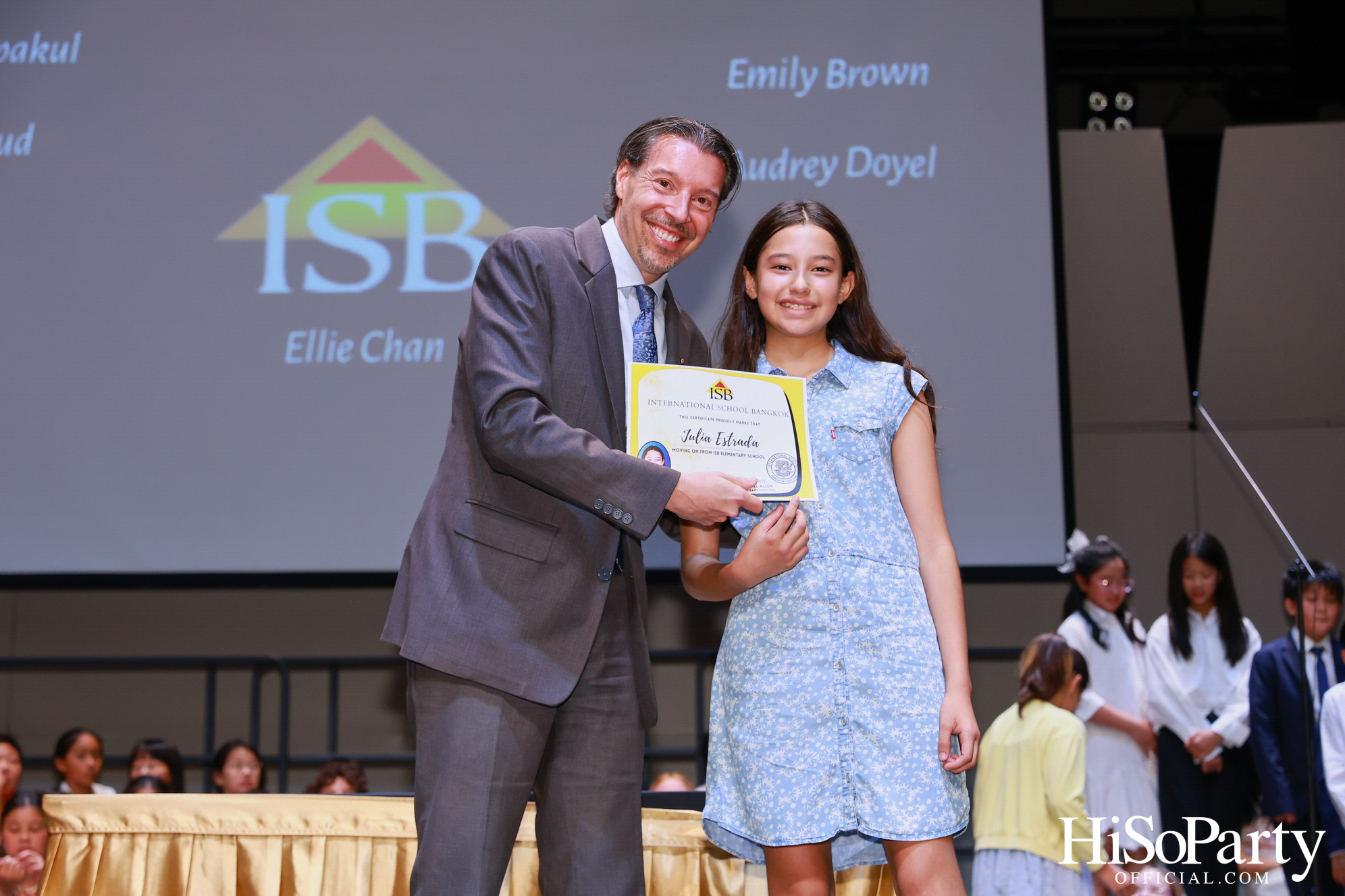 Grade 5 Moving on Ceremony at ISB Cultural Convention Theatre