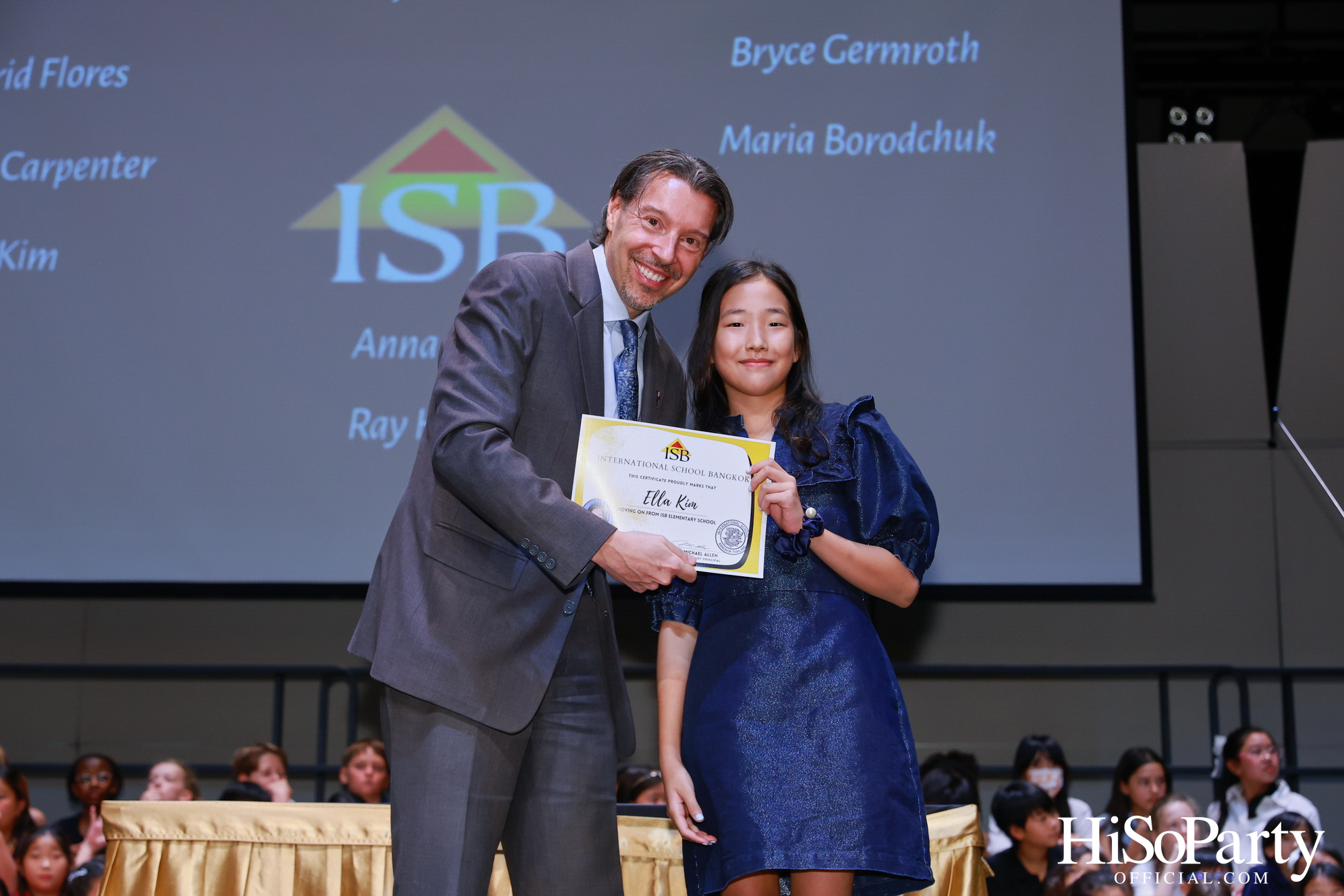 Grade 5 Moving on Ceremony at ISB Cultural Convention Theatre