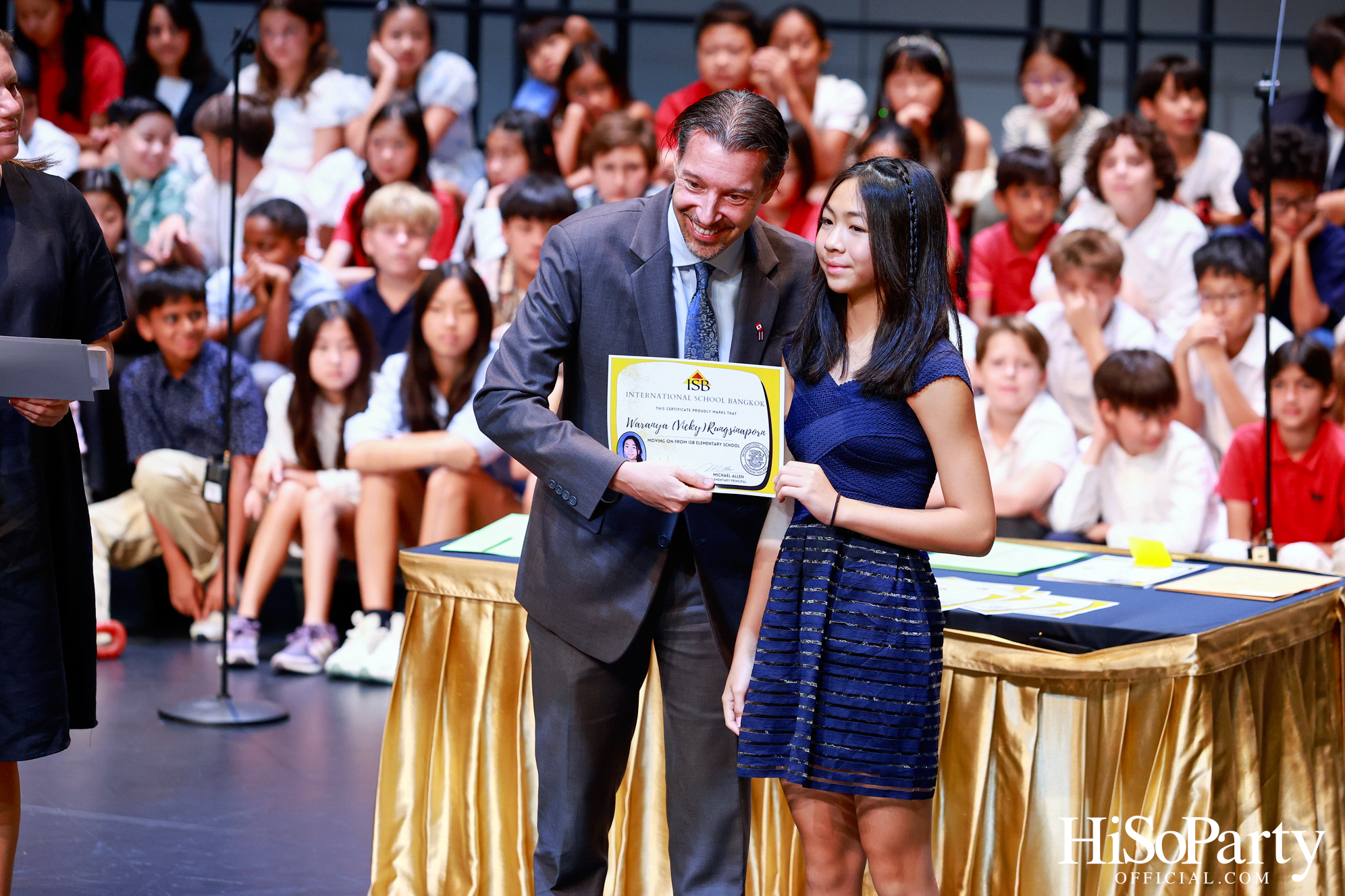 Grade 5 Moving on Ceremony at ISB Cultural Convention Theatre