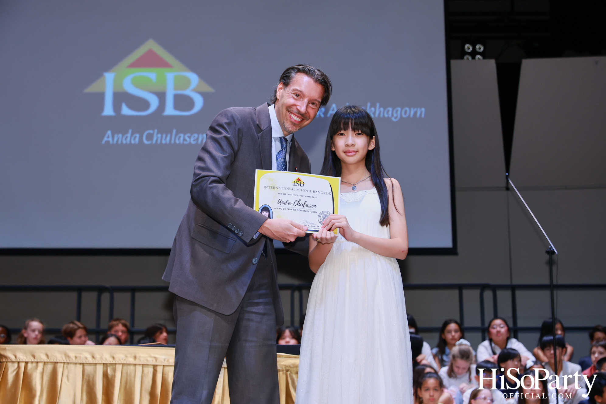 Grade 5 Moving on Ceremony at ISB Cultural Convention Theatre