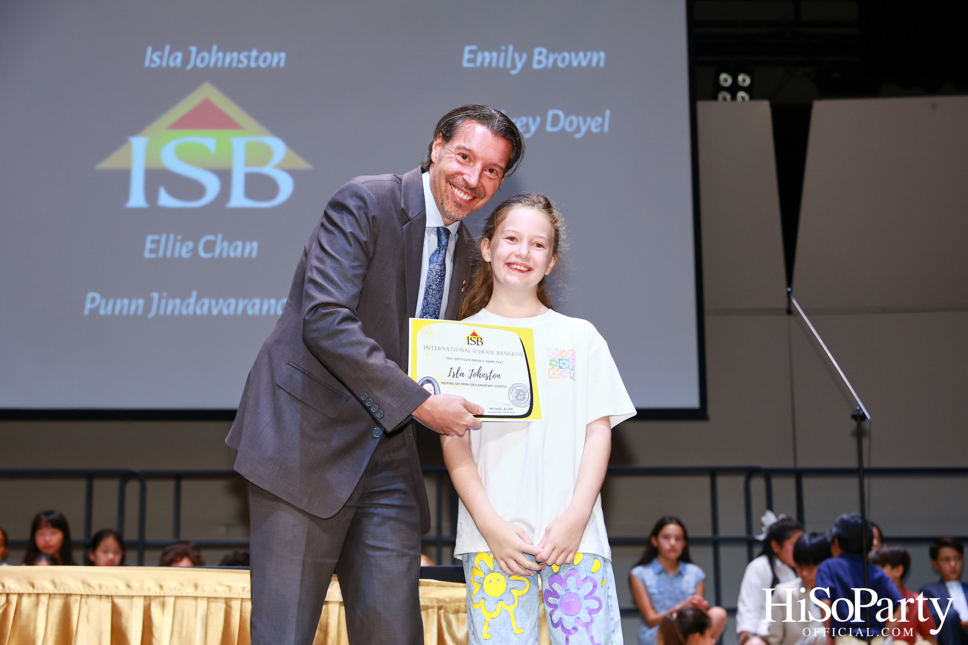 Grade 5 Moving on Ceremony at ISB Cultural Convention Theatre