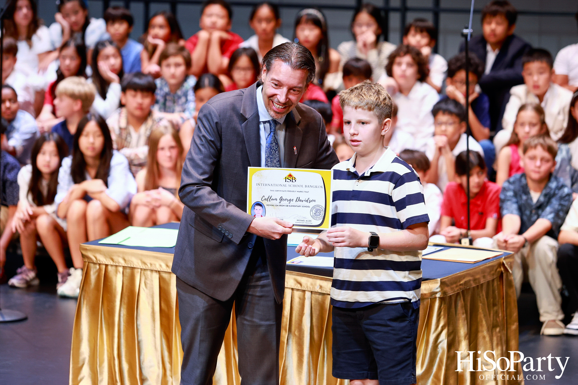 Grade 5 Moving on Ceremony at ISB Cultural Convention Theatre