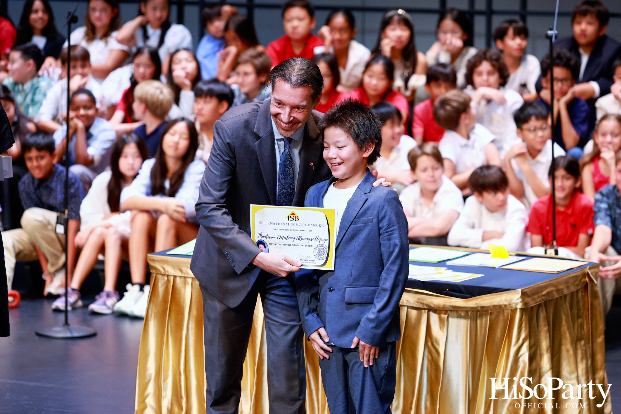 Grade 5 Moving on Ceremony at ISB Cultural Convention Theatre
