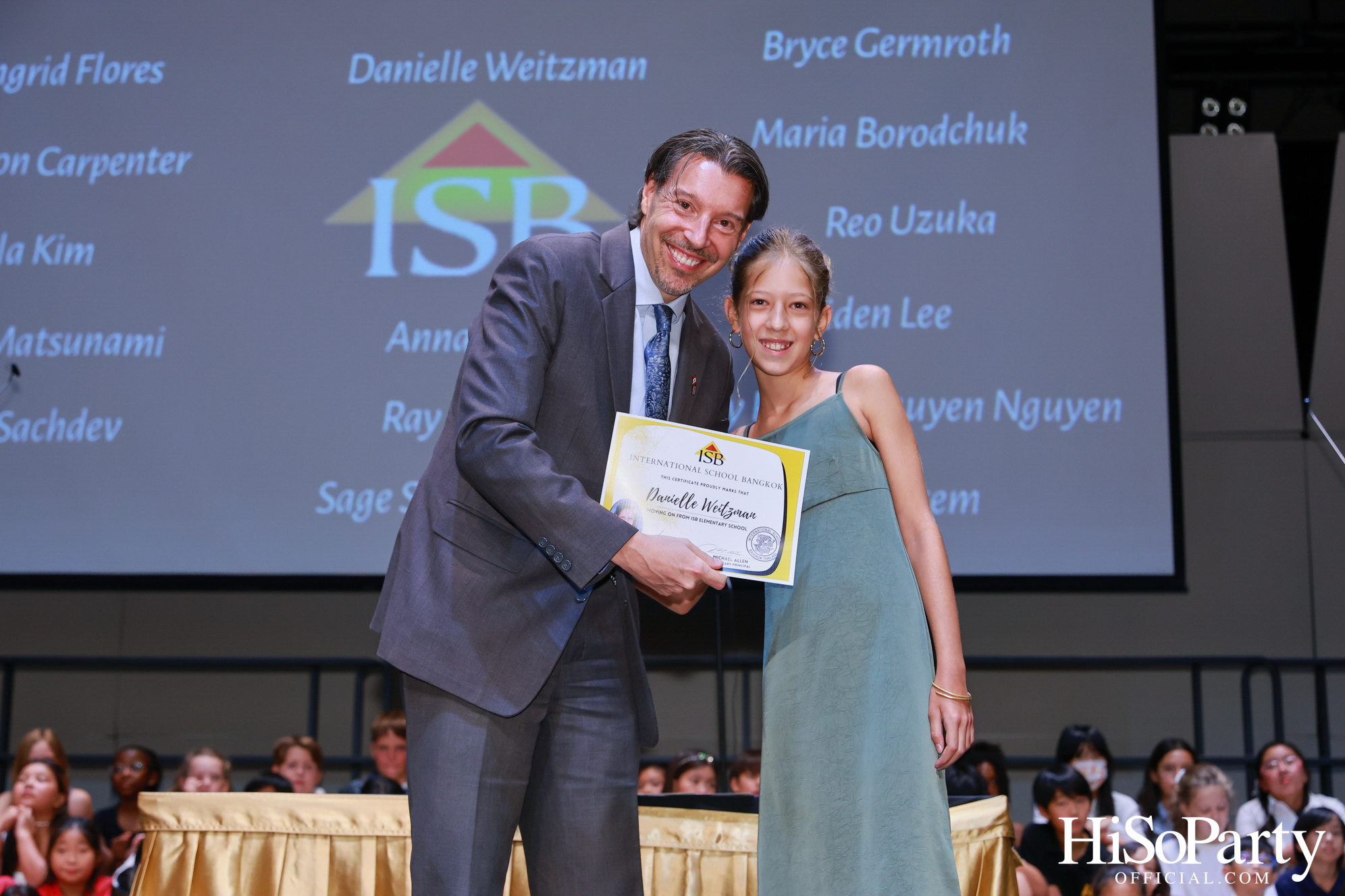 Grade 5 Moving on Ceremony at ISB Cultural Convention Theatre