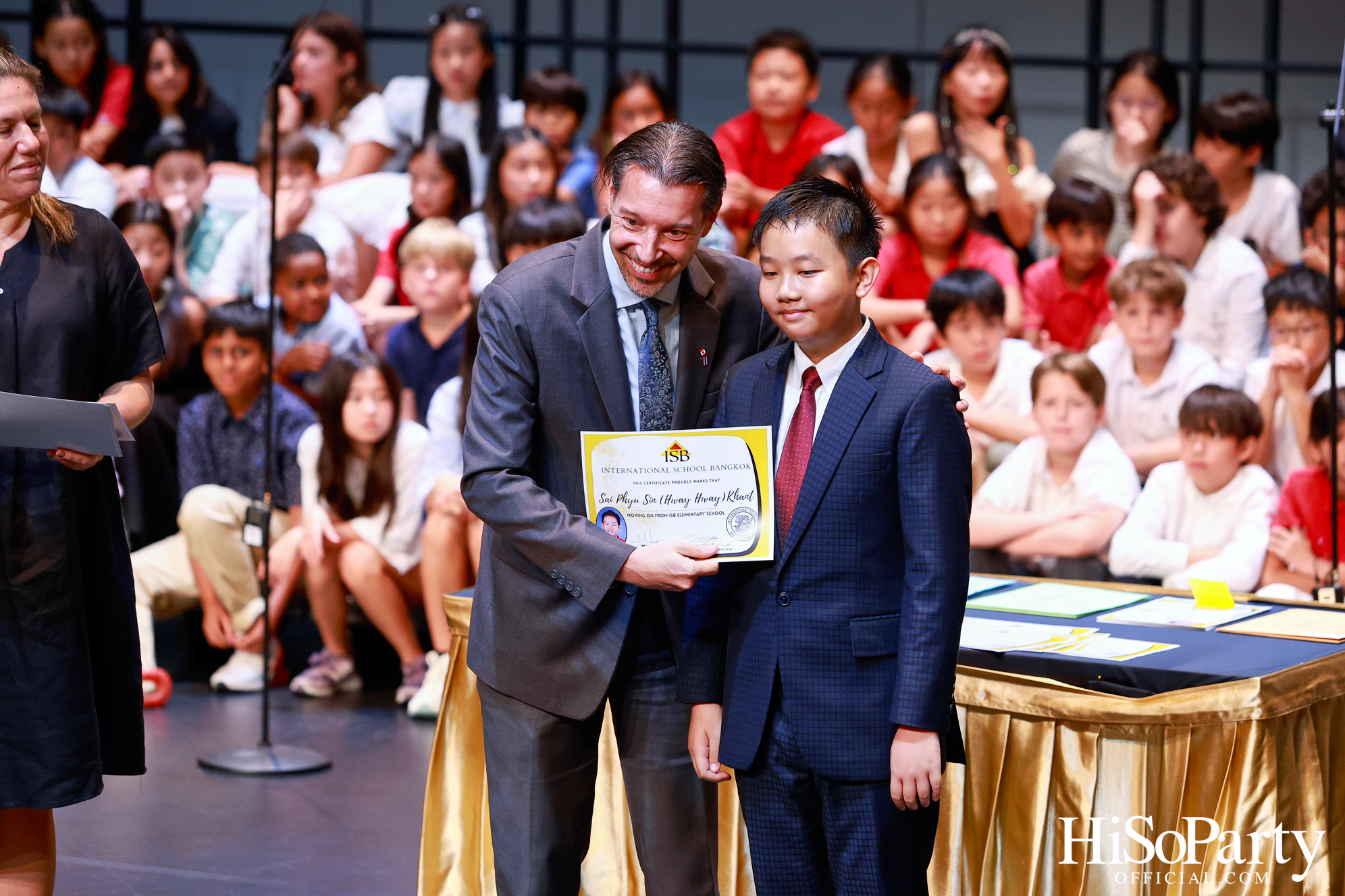 Grade 5 Moving on Ceremony at ISB Cultural Convention Theatre