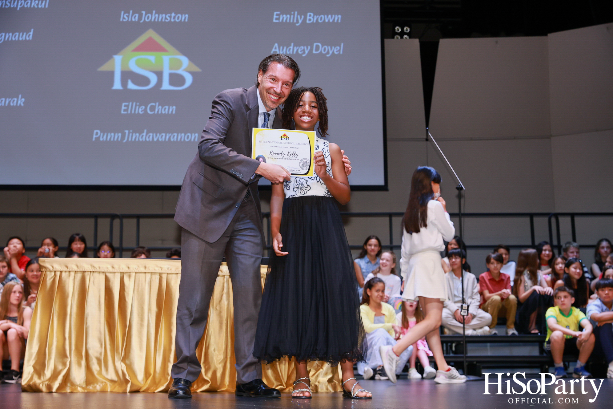 Grade 5 Moving on Ceremony at ISB Cultural Convention Theatre