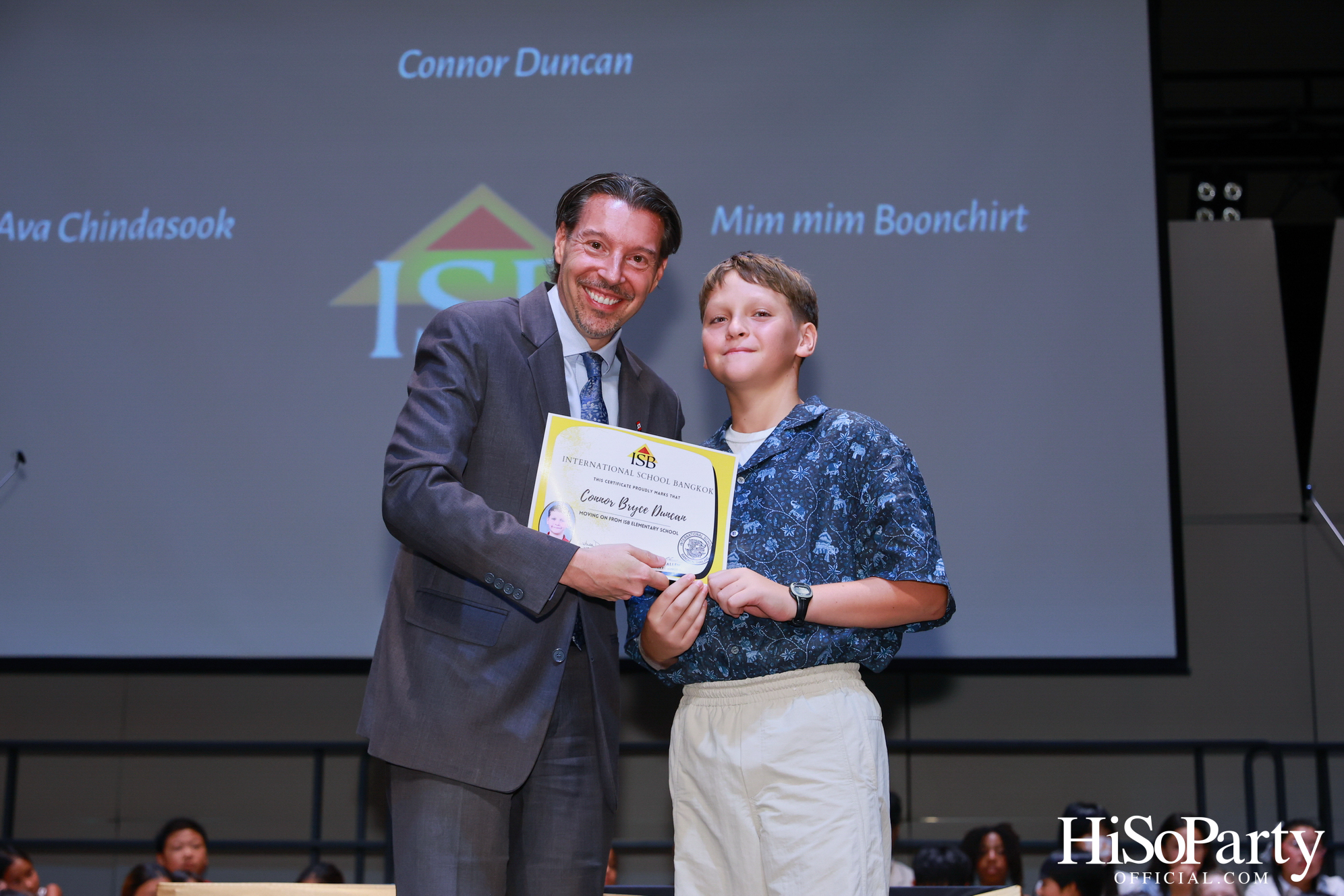 Grade 5 Moving on Ceremony at ISB Cultural Convention Theatre